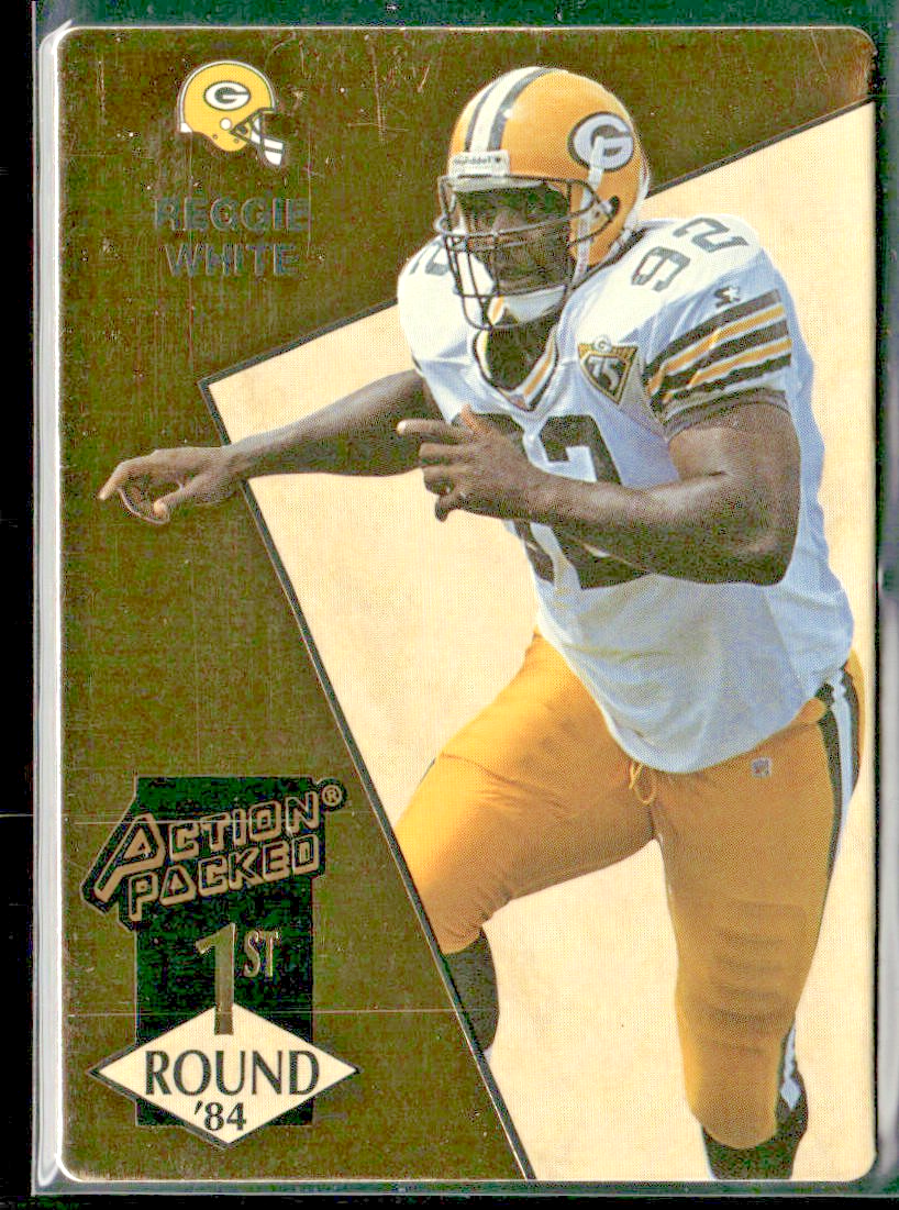 Reggie White Player Lot Bundle 10 Different Football Cards RW002 Eagles Packers front
