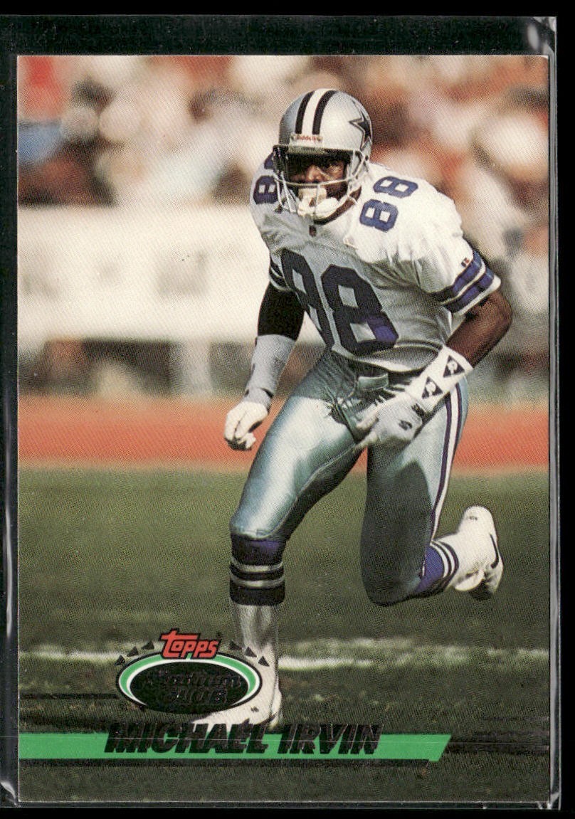 Michael Irvin Player Lot Bundle 10 Different Football Cards MI007 Cowboys back