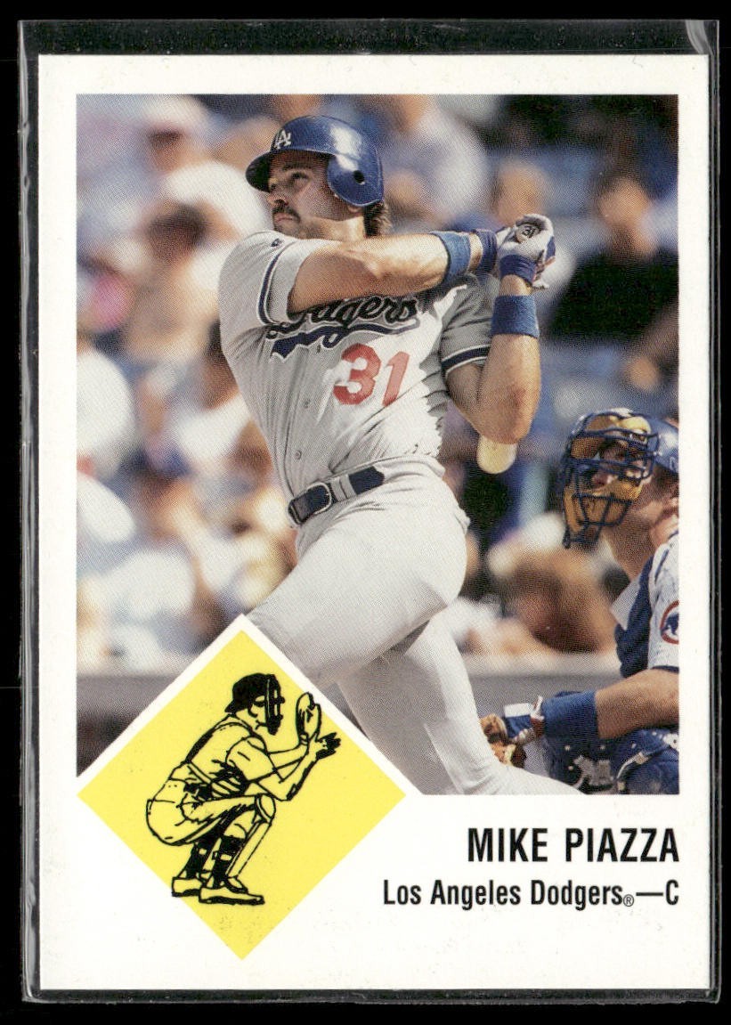 Mike Piazza Player Lot Bundle 10 Different Baseball Cards MP003 Dodgers Mets back