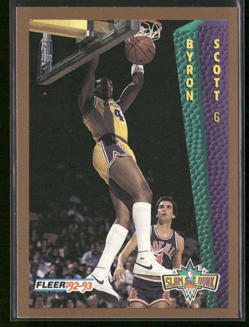 Byron Scott Player Lot Bundle 10 Different Basketball Cards BS001 Lakers Pacers back