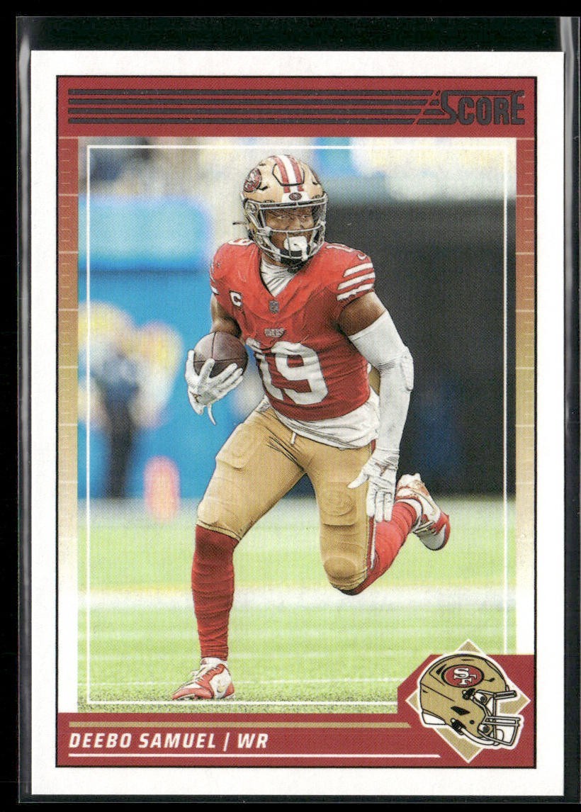 Deebo Samuel Player Lot Bundle 10 Different Football Cards DS001 San Fran 49ers back