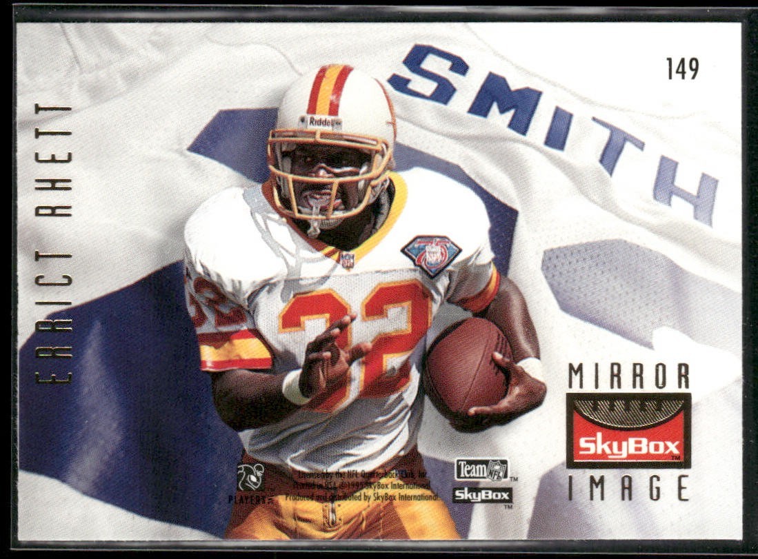 Emmitt Smith Player Lot Bundle 10 Different Football Cards ES003 Cowboys back
