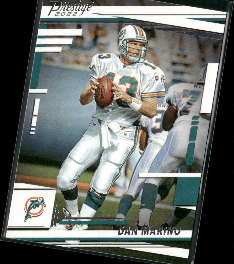 Dan Marino Player Lot Bundle 10 Different Football Cards DM005 Dolphins back