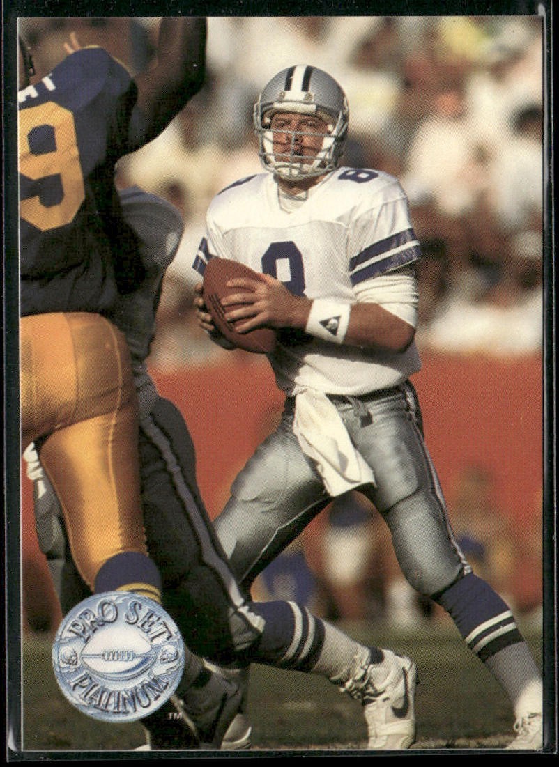 Troy Aikman Player Lot Bundle 10 Different Football Cards TA007 Cowboys back
