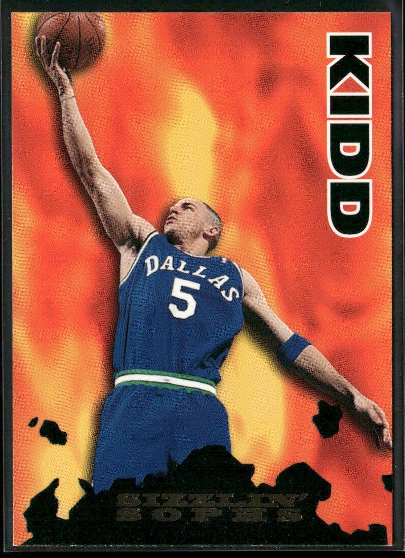 Jason Kidd Player Lot Bundle 10 Basketball Cards JK001 Mavericks 1 RC back