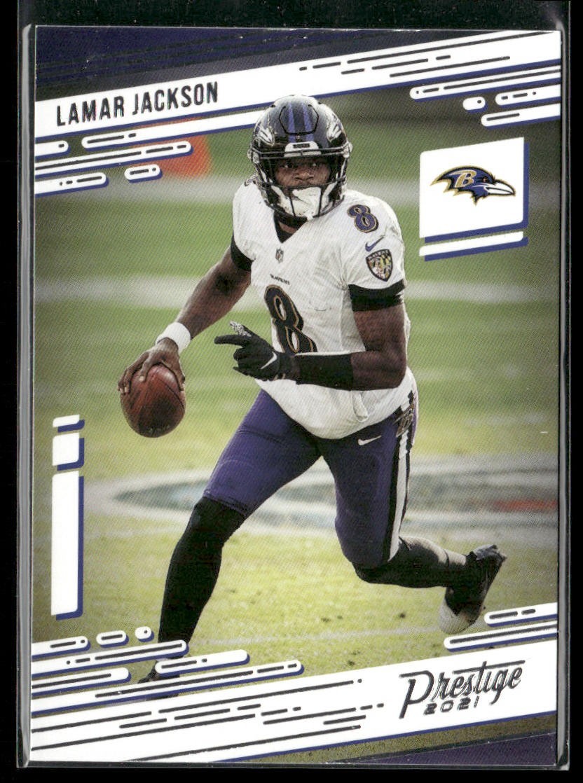Lamar Jackson Player Lot Bundle 10 Different Football Cards LJ001 Ravens back