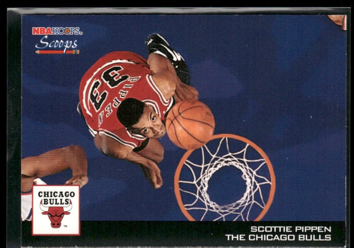 Scottie Pippen Player Lot Bundle 10 Basketball Cards SP003 Chicago Bulls back