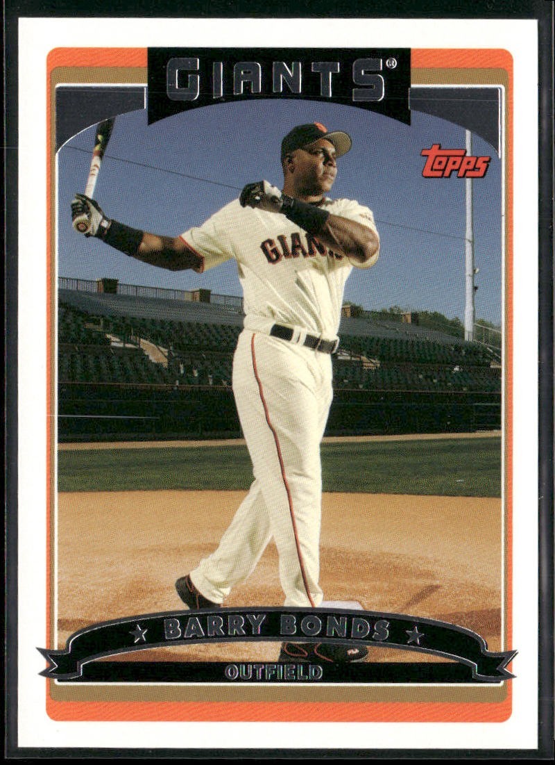 Barry Bonds Player Lot Bundle 10 Different Baseball Cards BB002 Giants Pirates back