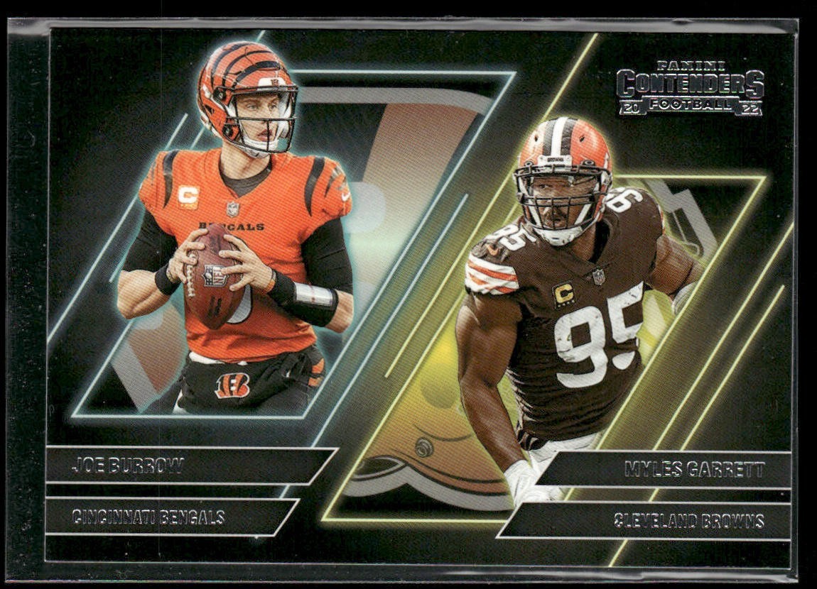 Joe Burrow Player Lot Bundle 10 Different Football Cards JB002 Bengals back
