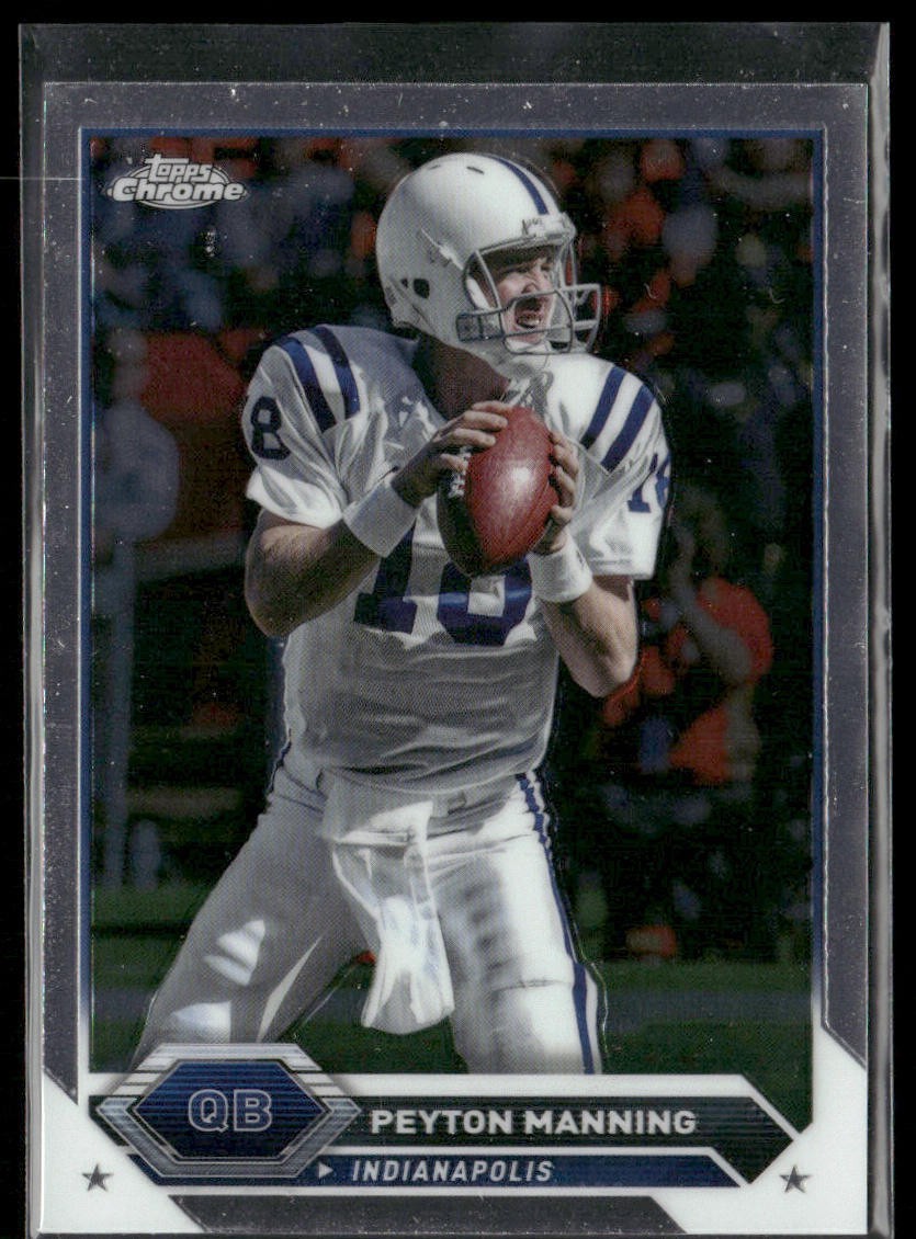 Peyton Manning Player Lot Bundle 10 Different Football Cards PM002 Colts back