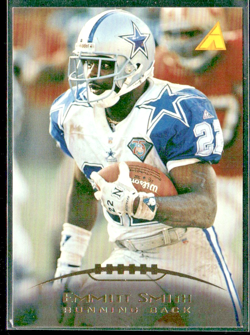 Emmitt Smith Player Lot Bundle 10 Different Football Cards ES007 Cowboys back
