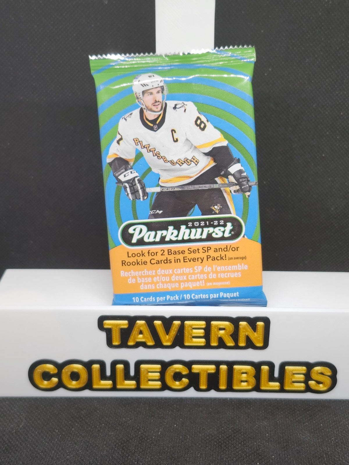 Upper Deck Hockey 2021-22 Parkhurst NHL Trading Cards 10 Card Value Pack front