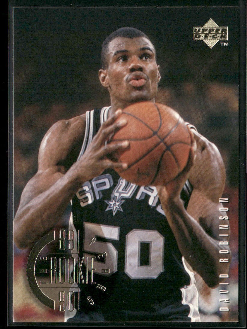 David Robinson Player Lot Bundle 10 Basketball Cards DR002 Spurs back