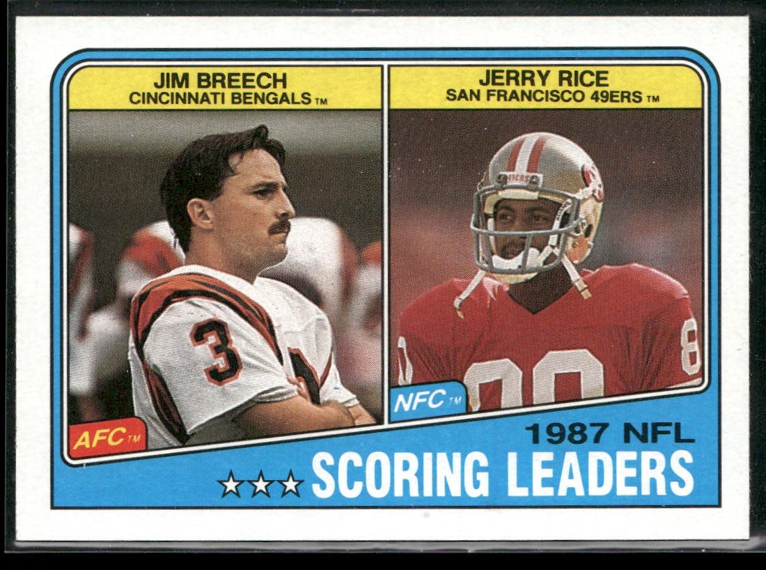 Jerry Rice Player Lot Bundle 10 Different Football Cards JR004 49ers back