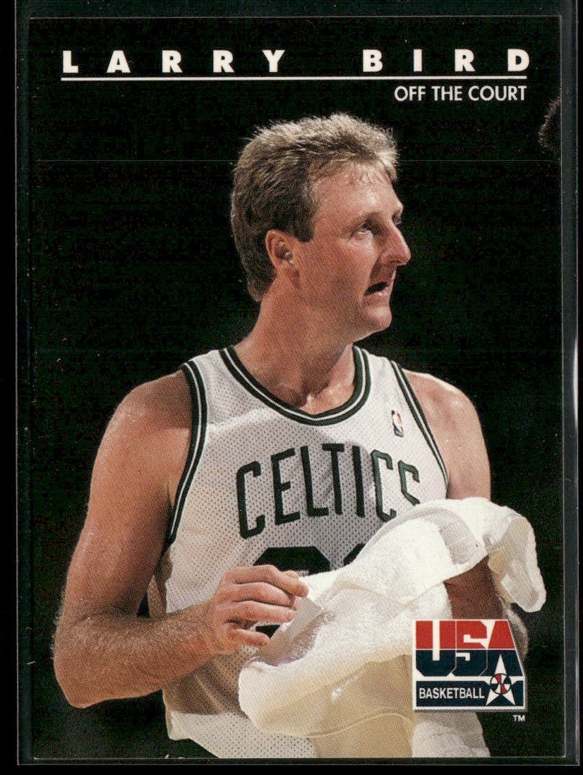 Larry Bird Player Lot Bundle 10 Basketball Cards LB001 Celtics front