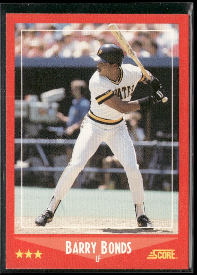 Barry Bonds Player Lot Bundle 10 Different Baseball Cards BB002 Giants Pirates front