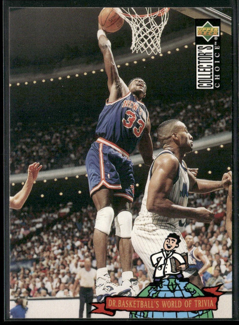 Patrick Ewing Player Lot Bundle 10 Basketball Cards PE006 New York Knicks back