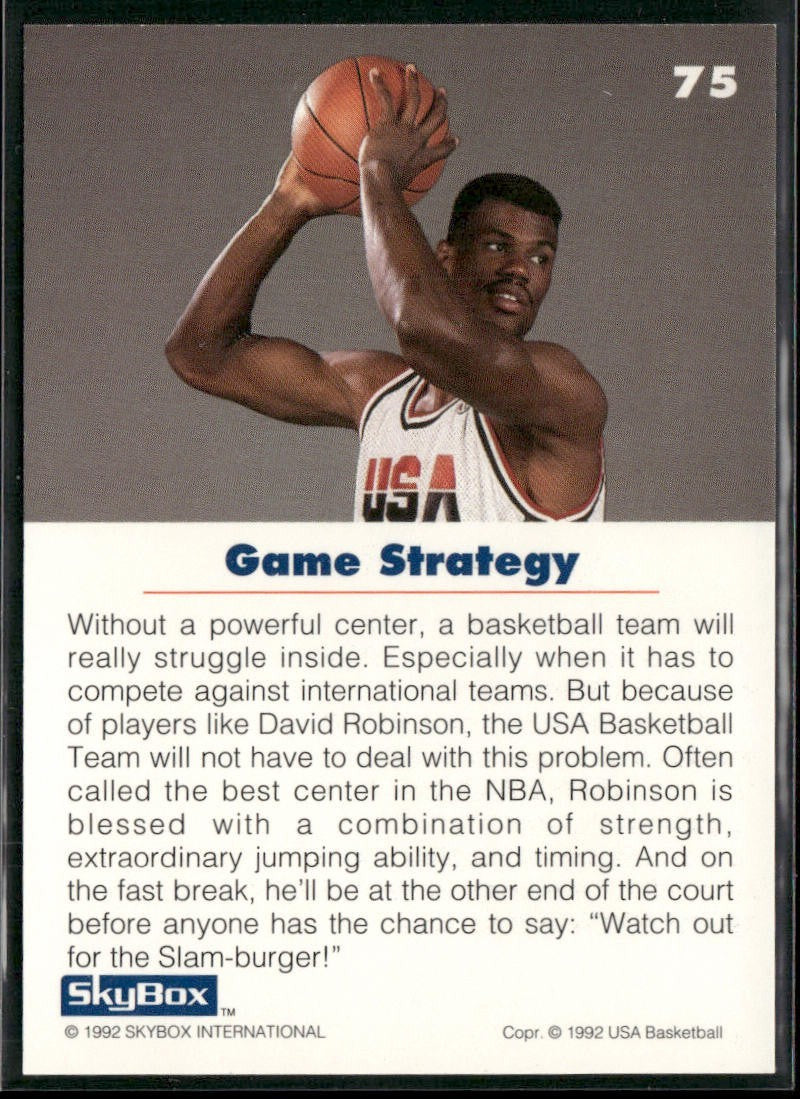 David Robinson Player Lot Bundle 10 Basketball Cards DR001 Spurs back