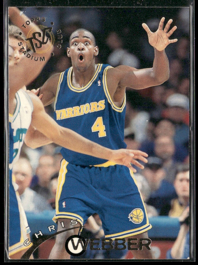 Chris Webber Player Lot Bundle 10 Basketball Cards CW001 Warriors 1 RC back