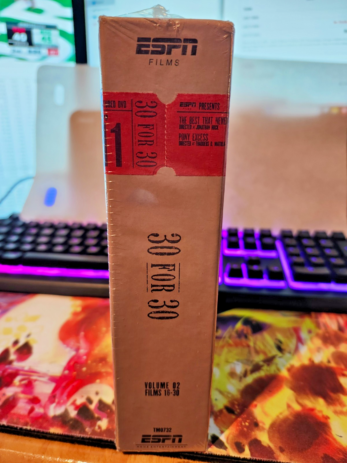 ESPN 30 for 30 Gift Set Collection | Volumes 1 & 2 DVD | Factory Sealed back