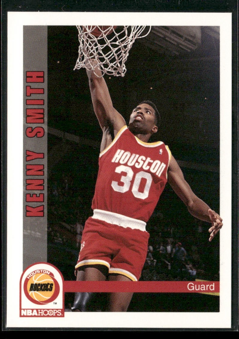 Kenny Smith Player Lot Bundle 10 Basketball Cards KS002 Rockets back