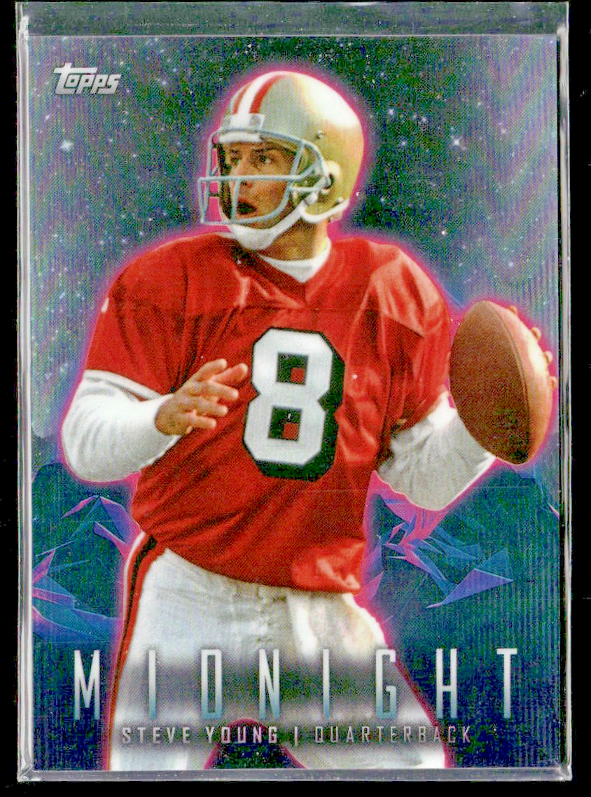 Steve Young Player Lot Bundle 10 Different Football Cards SY003 49ers front