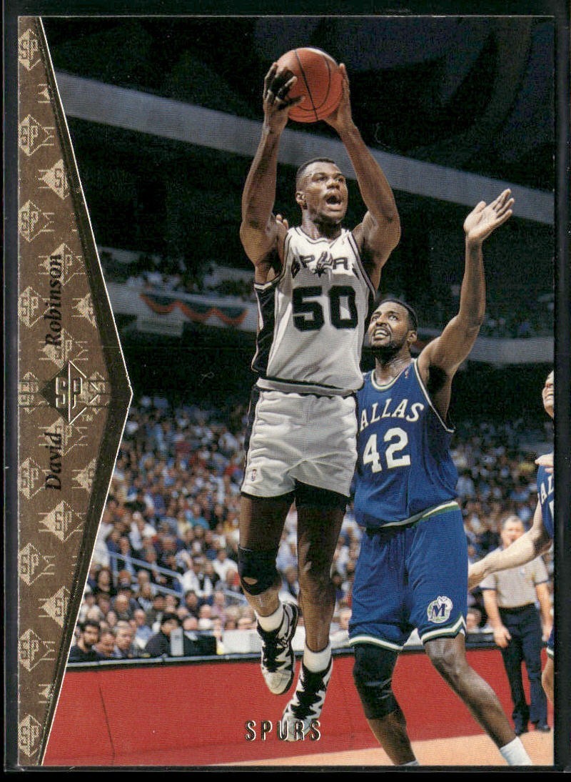 David Robinson Player Lot Bundle 10 Basketball Cards DR001 Spurs back