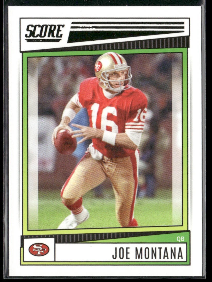 Joe Montana Player Lot Bundle 10 Different Football Cards JM006 49ers Chiefs back