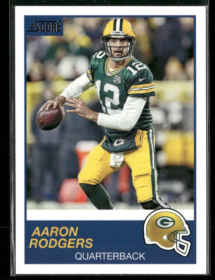 Aaron Rodgers Player Lot Bundle 10 Different Football Cards AR001 Packers Jets back