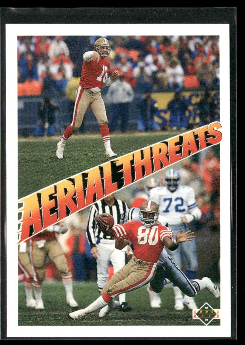 Joe Montana Player Lot Bundle 10 Different Football Cards JM005 49ers Chiefs back