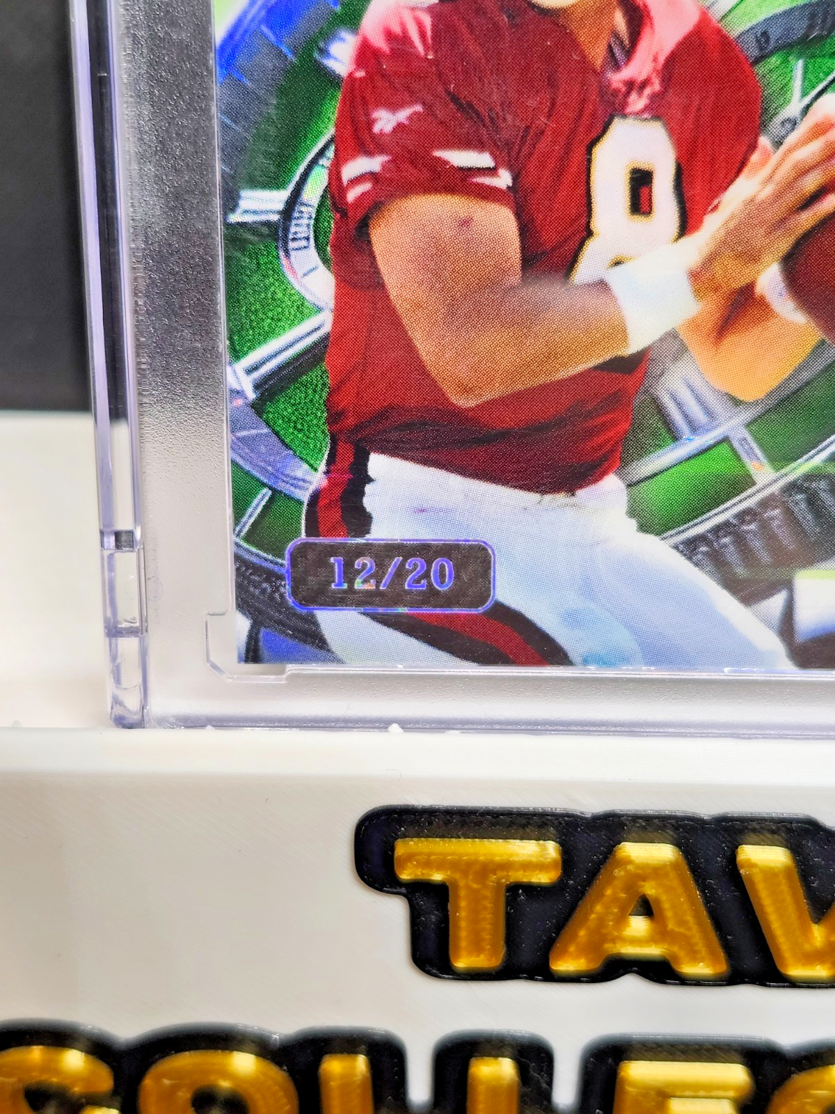 2024 Wild Card QB1 on the Clock Steve Young Green /20 #OCW-GN-SY3 49ers back