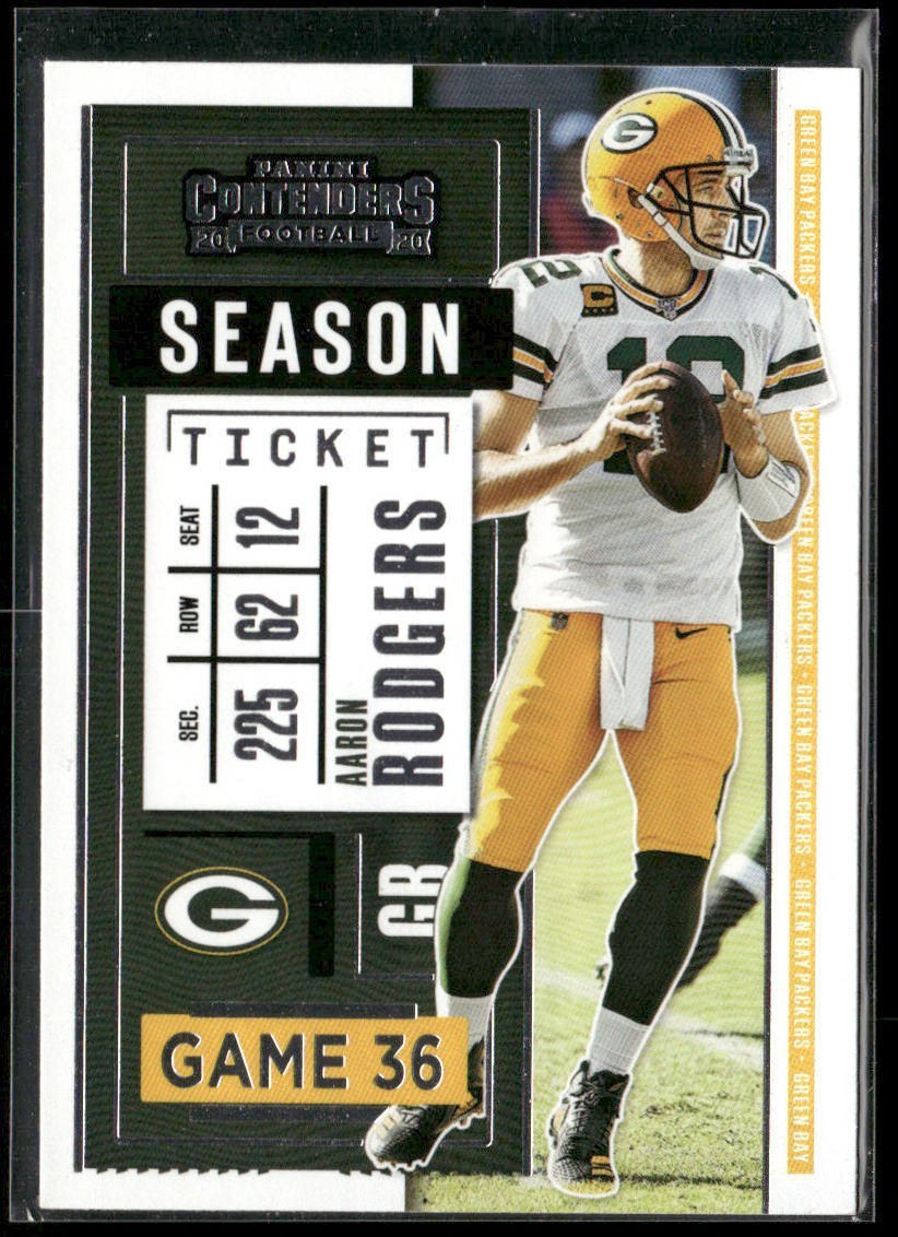 Aaron Rodgers Player Lot Bundle 10 Different Football Cards AR001 Packers Jets back