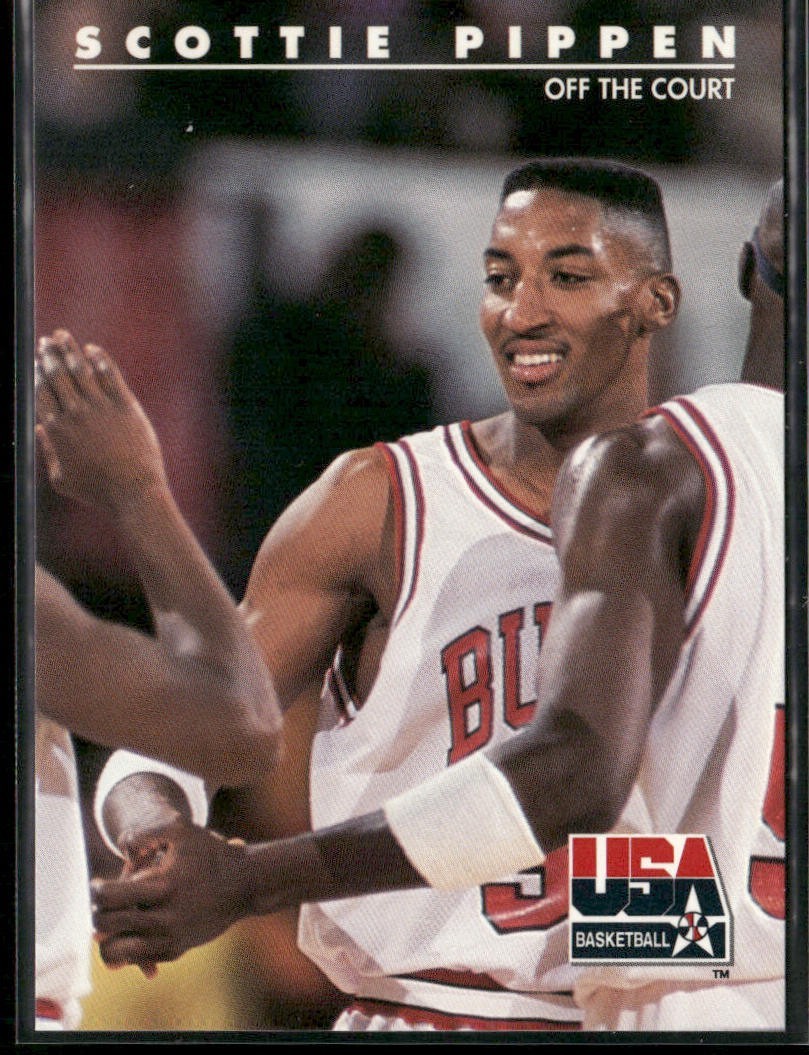 Scottie Pippen Player Lot Bundle 10 Basketball Cards SP003 Chicago Bulls back