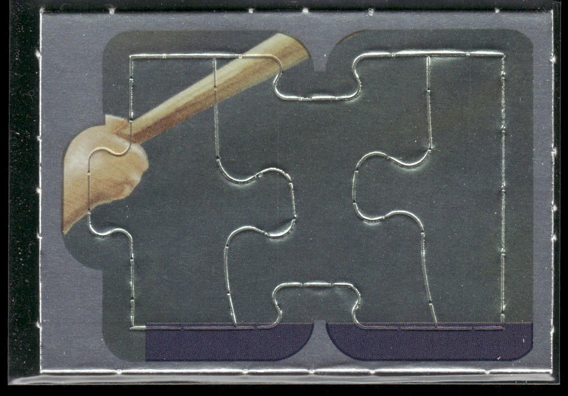 Puzzle Piece Lot Bundle 10 Different Baseball Cards P008 back