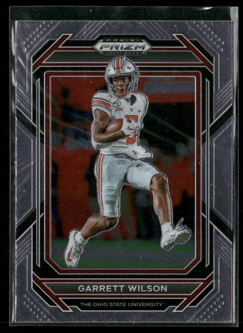 Garrett Wilson Player Lot Bundle 10 Different Football Cards GW002 Jets 4 RC back