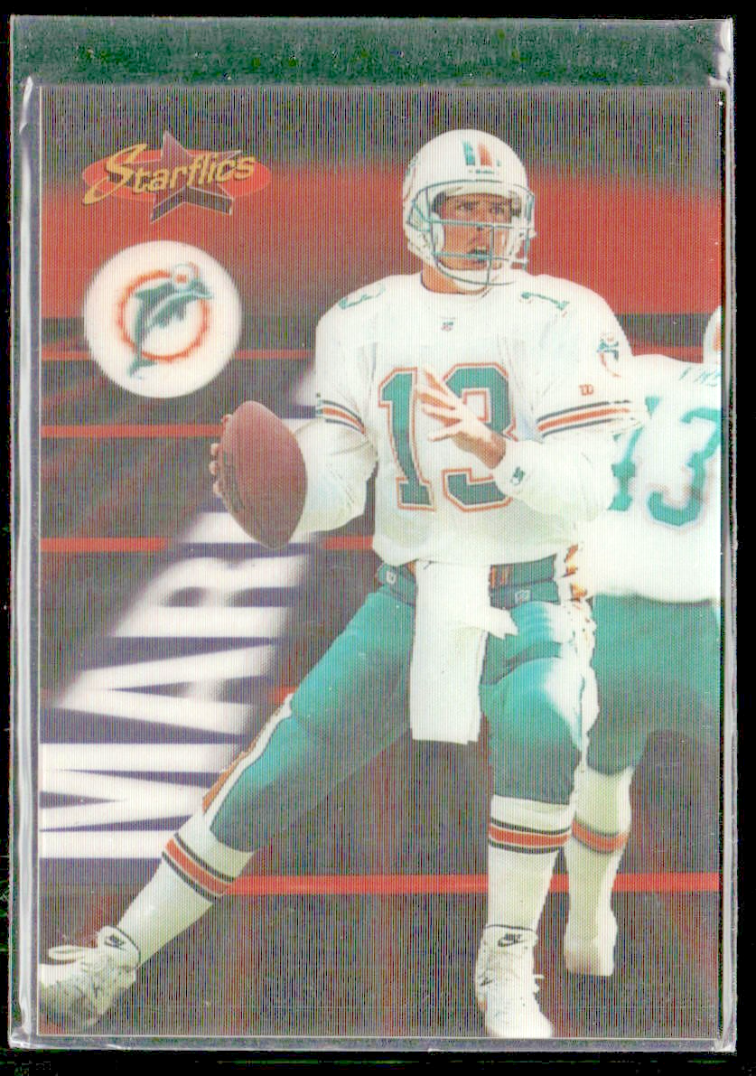 Dan Marino Player Lot Bundle 10 Different Football Cards DM007 Dolphins front