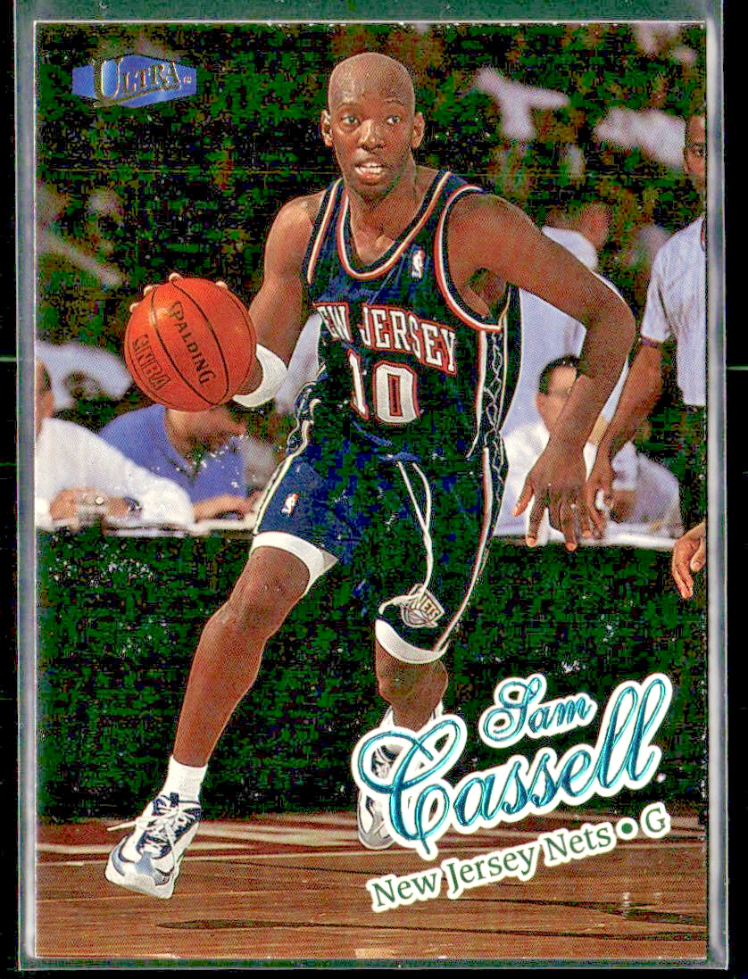 Sam Cassell Player Lot Bundle 10 Basketball Cards SC001 Rockets Nets 1 RC front