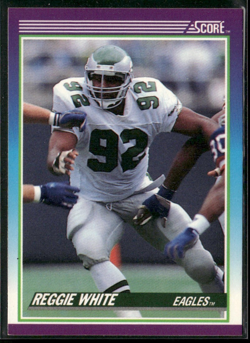 Reggie White Player Lot Bundle 10 Different Football Cards RW001 Eagles Packers back
