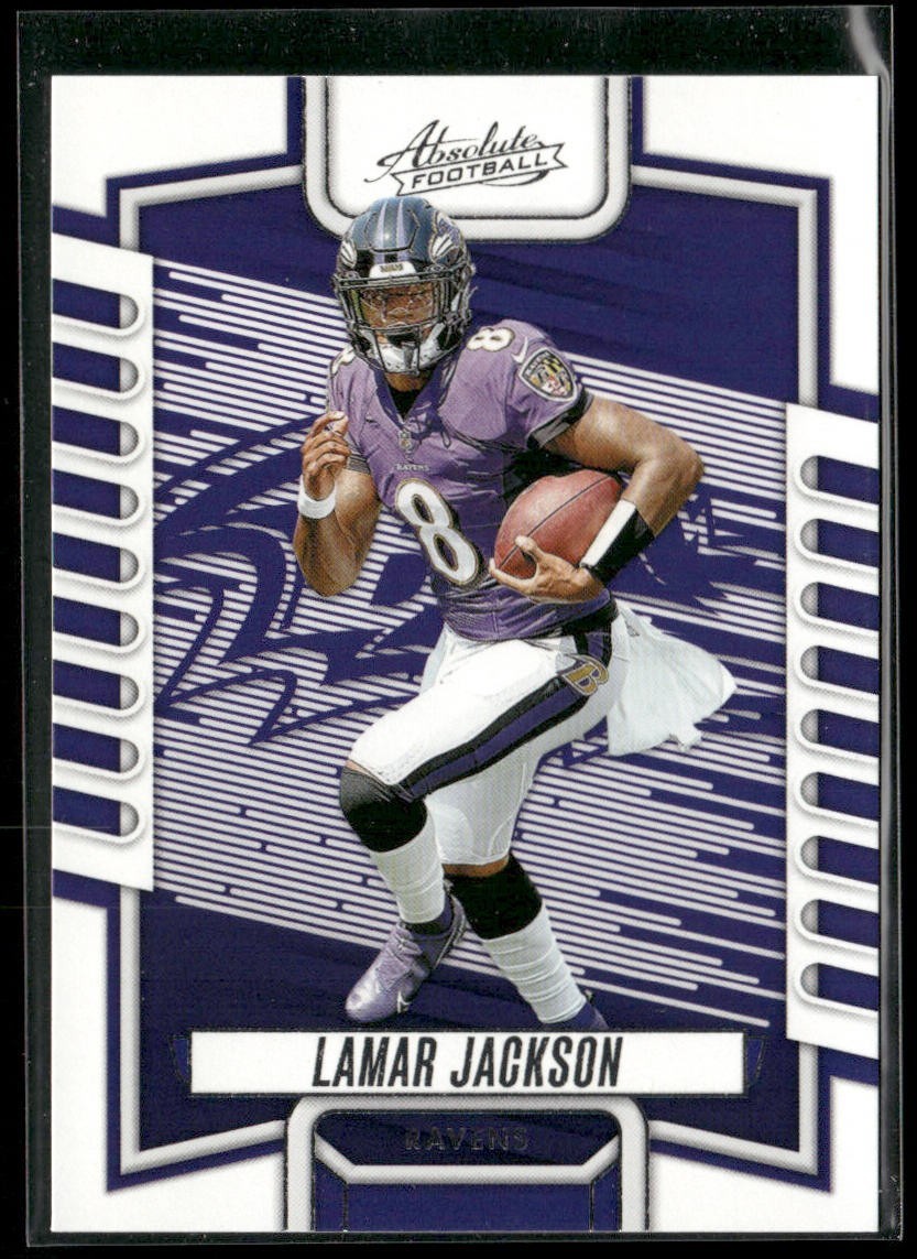 Lamar Jackson Player Lot Bundle 10 Different Football Cards LJ002 Ravens back