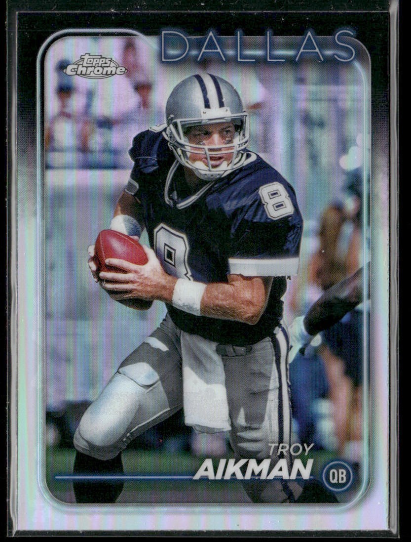 Troy Aikman Player Lot Bundle 10 Different Football Cards TA009 Cowboys back