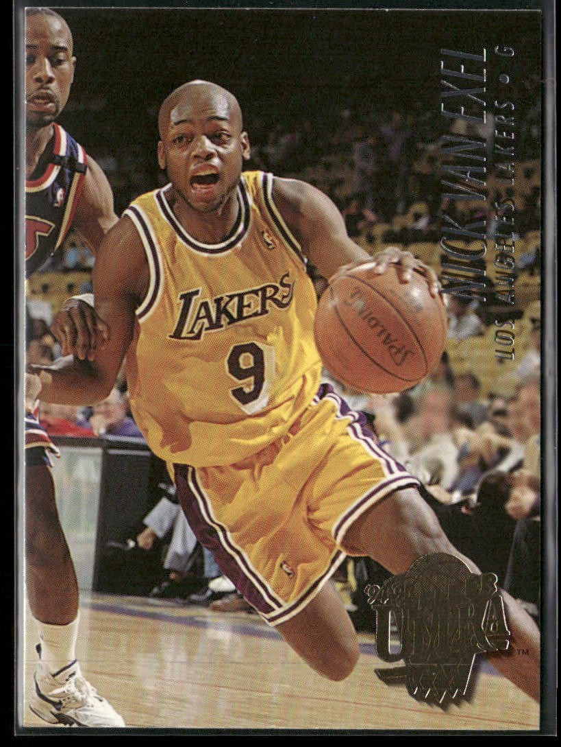 Nick Van Exel Player Lot Bundle 10 Basketball Cards NVE002 Lakers 2 RC's back