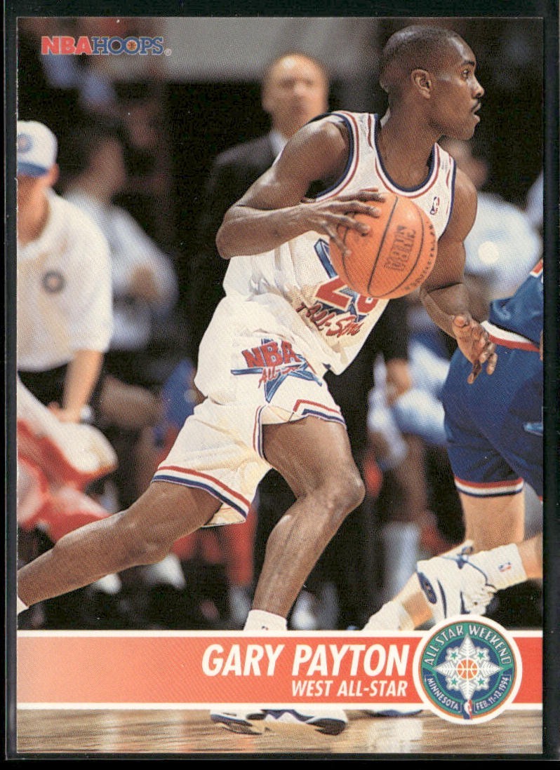 Gary Payton Player Lot Bundle 10 Basketball Cards GP003 Supersonics back