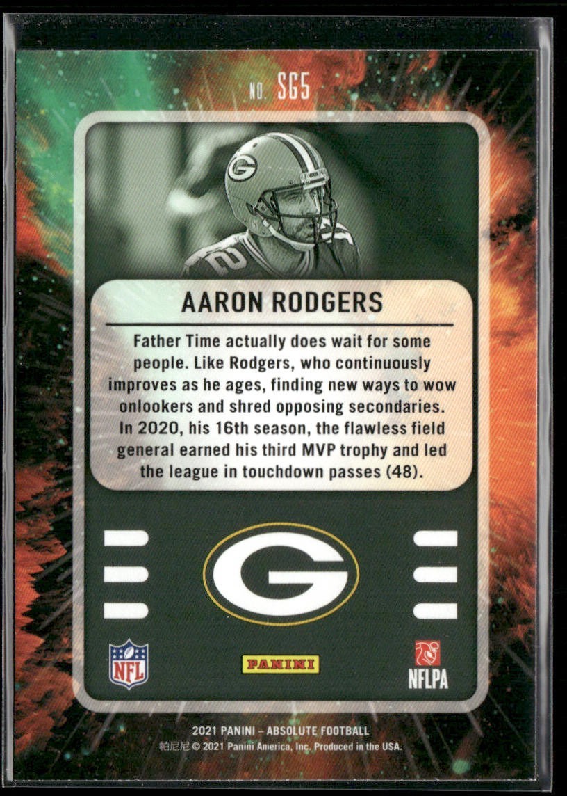 Aaron Rodgers Player Lot Bundle 10 Different Football Cards AR003 Packers Jets back