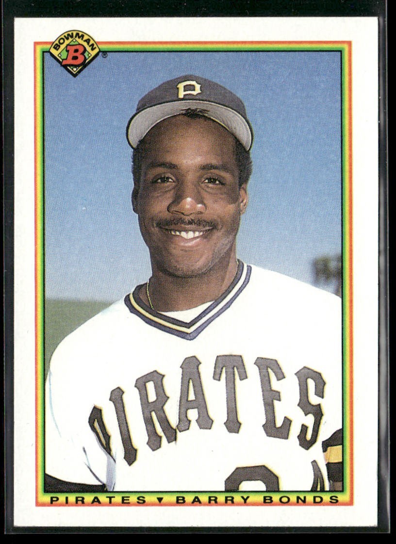 Barry Bonds Player Lot Bundle 10 Different Baseball Cards BB001 Giants Pirates back