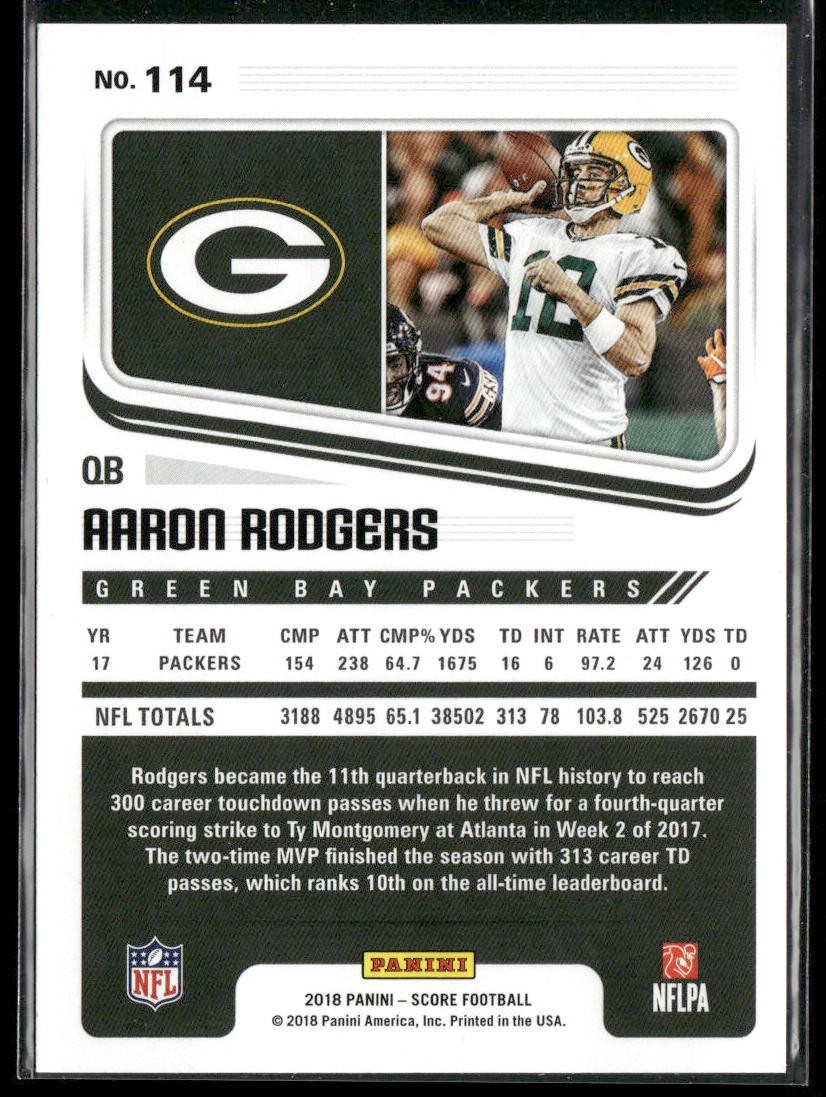Aaron Rodgers Player Lot Bundle 10 Different Football Cards AR003 Packers Jets back