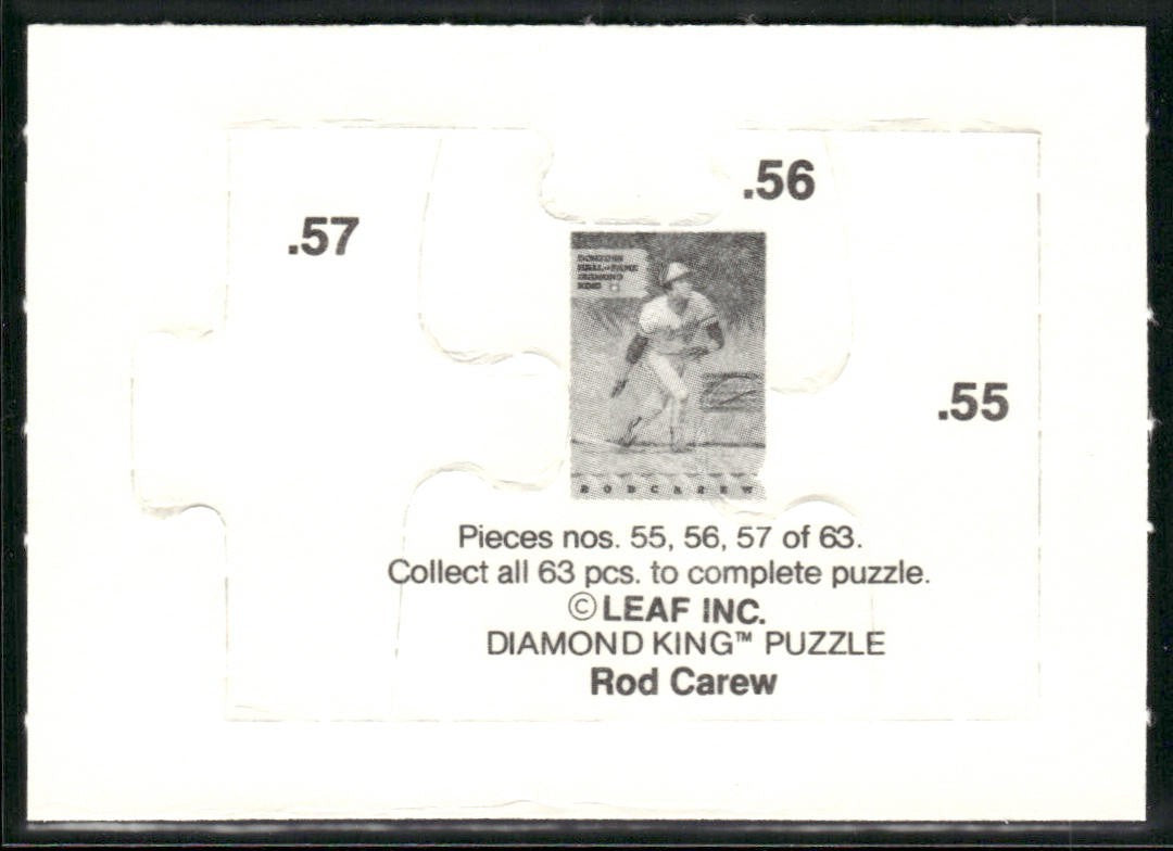 Puzzle Piece Lot Bundle 10 Different Baseball Cards P001 back
