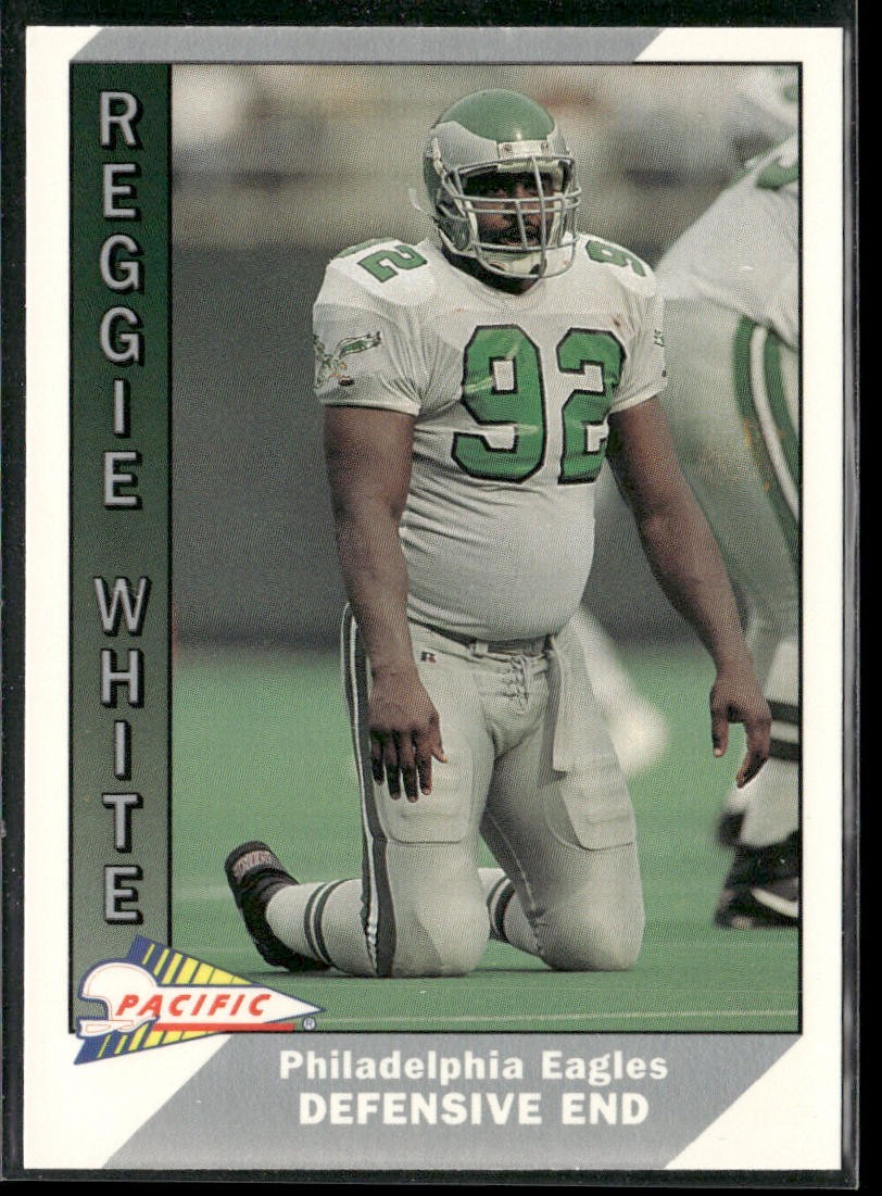 Reggie White Player Lot Bundle 10 Different Football Cards RW006 Eagles Packers back