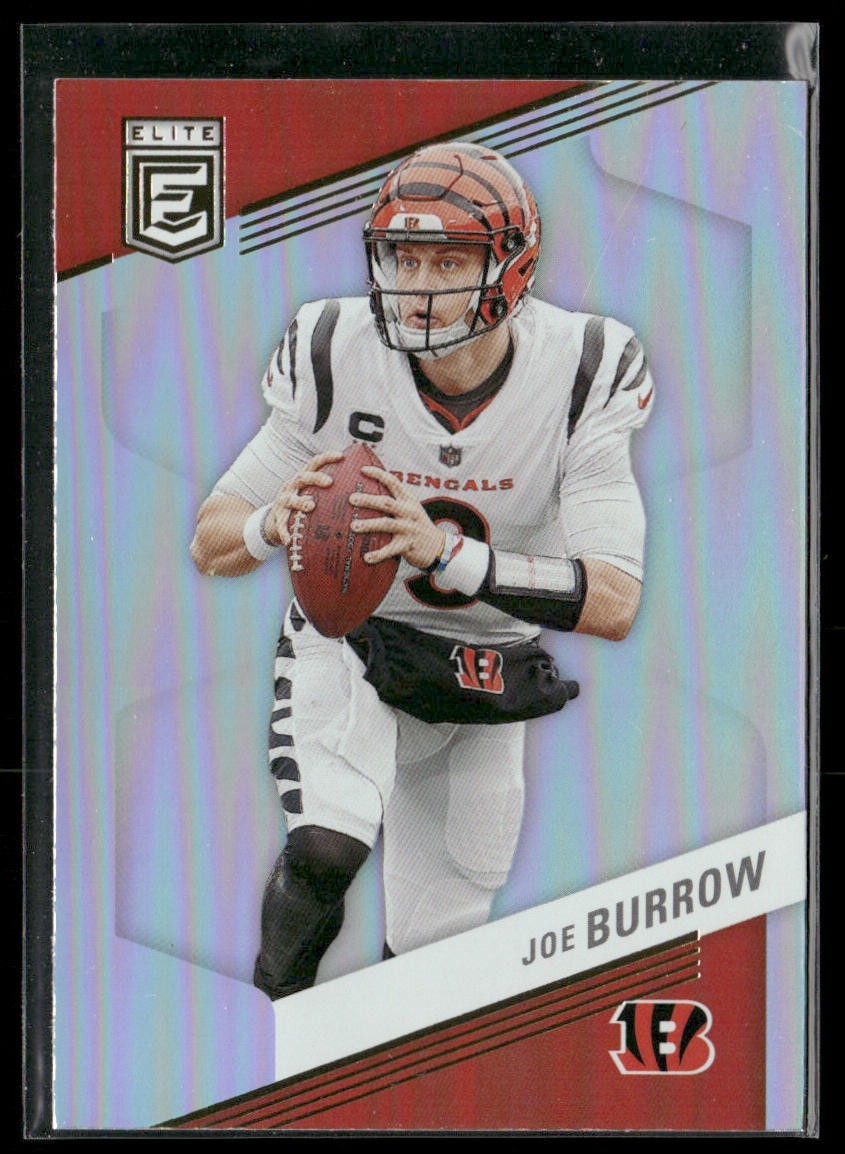 Joe Burrow Player Lot Bundle 10 Different Football Cards JB002 Bengals back