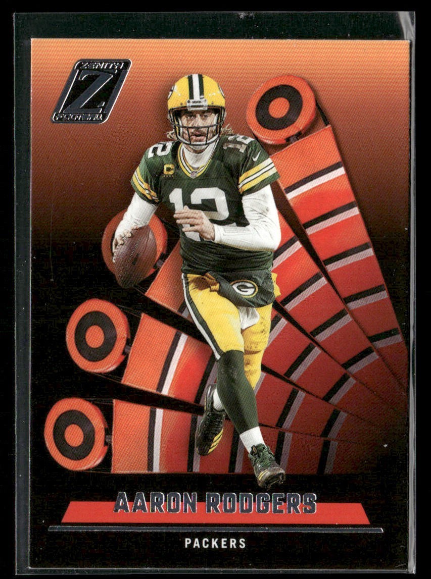 Aaron Rodgers Player Lot Bundle 10 Different Football Cards AR002 Packers Jets back