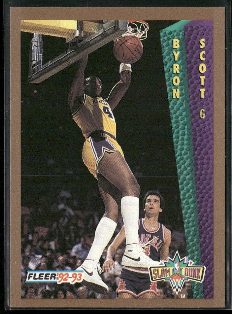 Byron Scott Player Lot Bundle 10 Different Basketball Cards BS002 Lakers Pacers back
